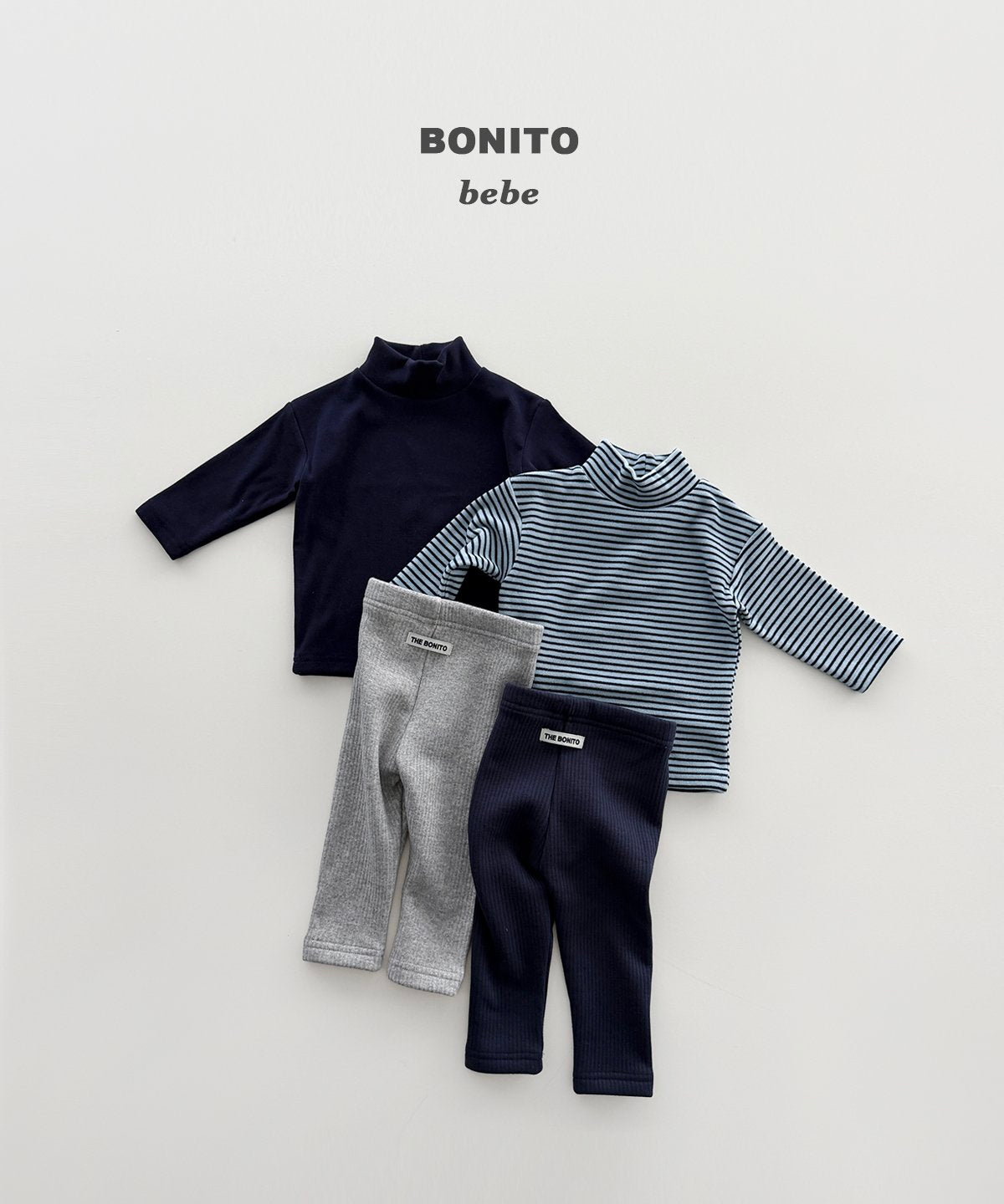 [PRE-ORDER] 1+1 Baby Turtleneck T-Shirts