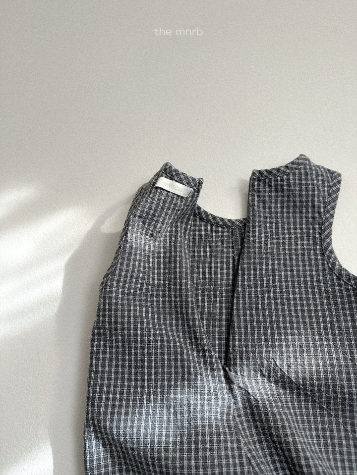 [PRE-ORDER] Modern Check Overalls