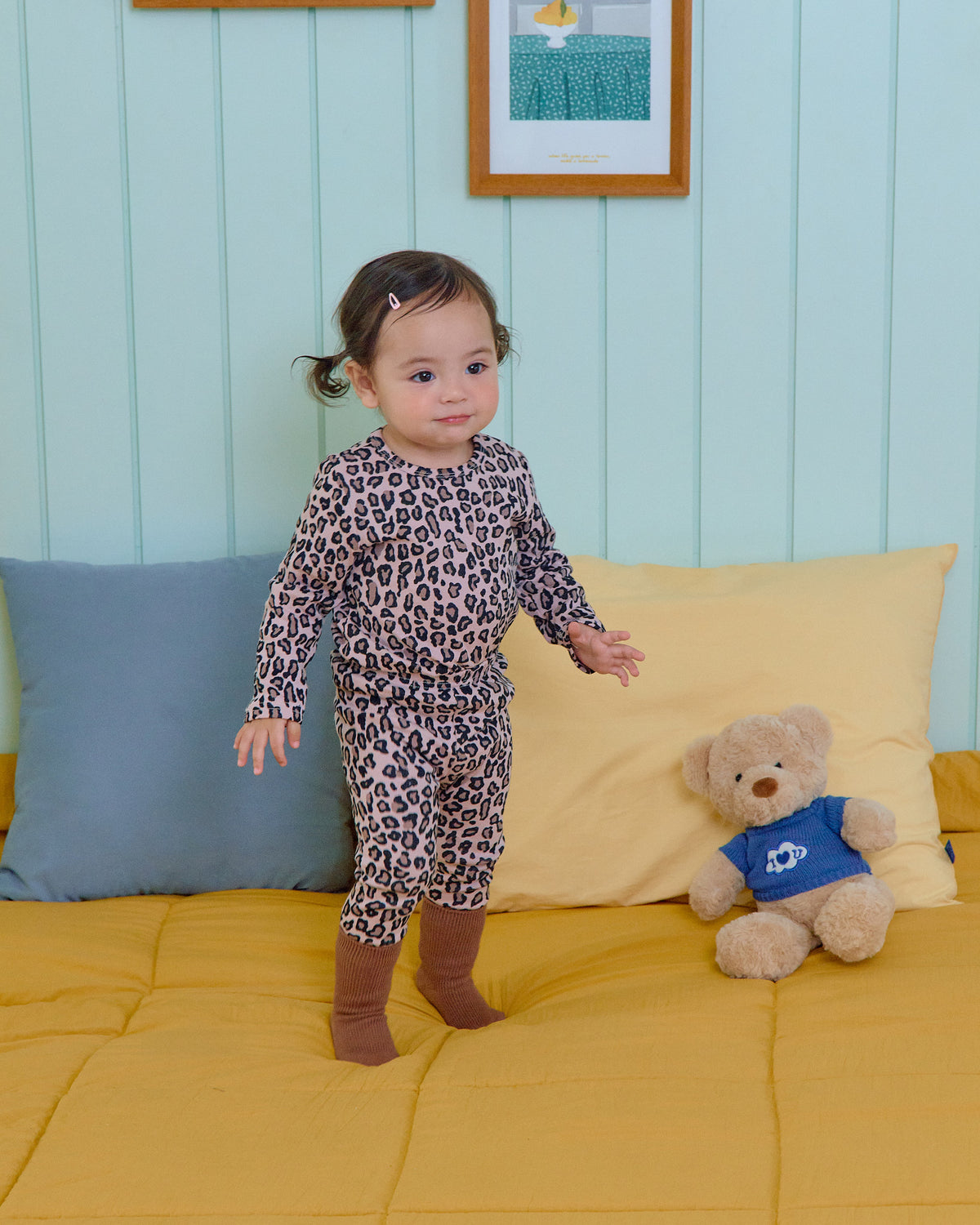 [PRE-ORDER] Little Leopard Home Wear Set