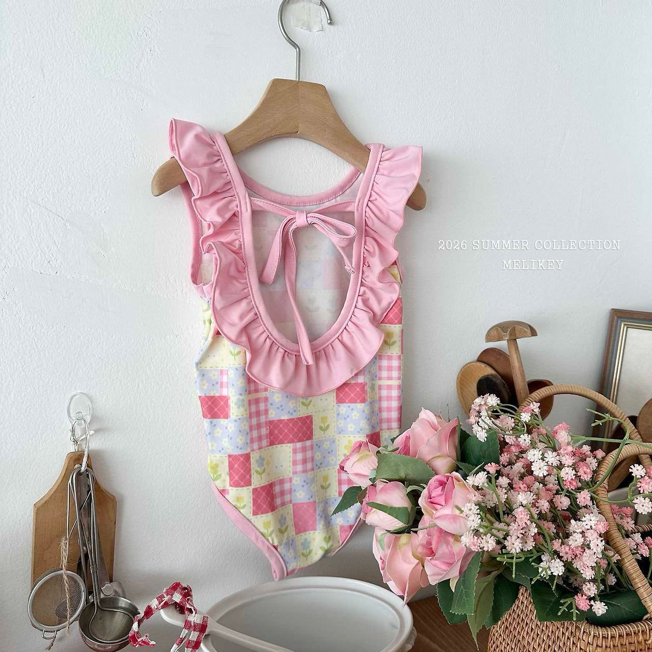 [PRE-ORDER] Garden Frill Swim Suit