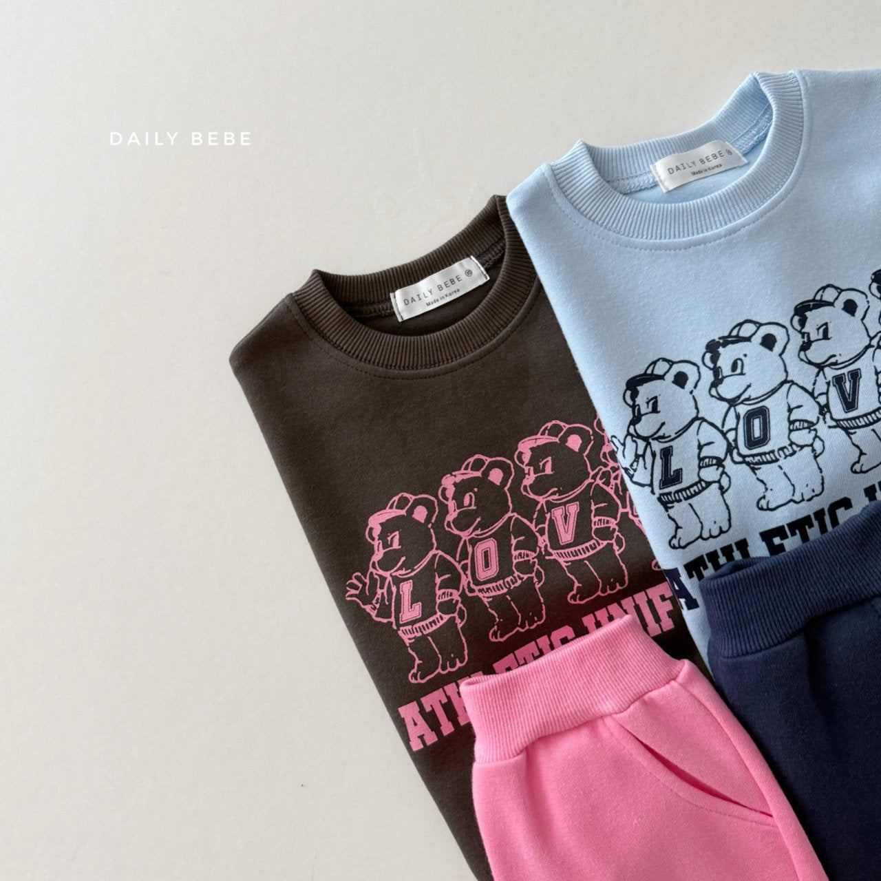 [PRE-ORDER] Four Bear Top Bottom Set
