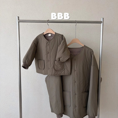 [PRE-ORDER] Quilted Jacket (Mom&Dad Couple)