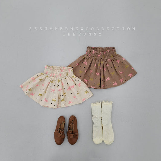 [PRE-ORDER] Ribbon Skorts