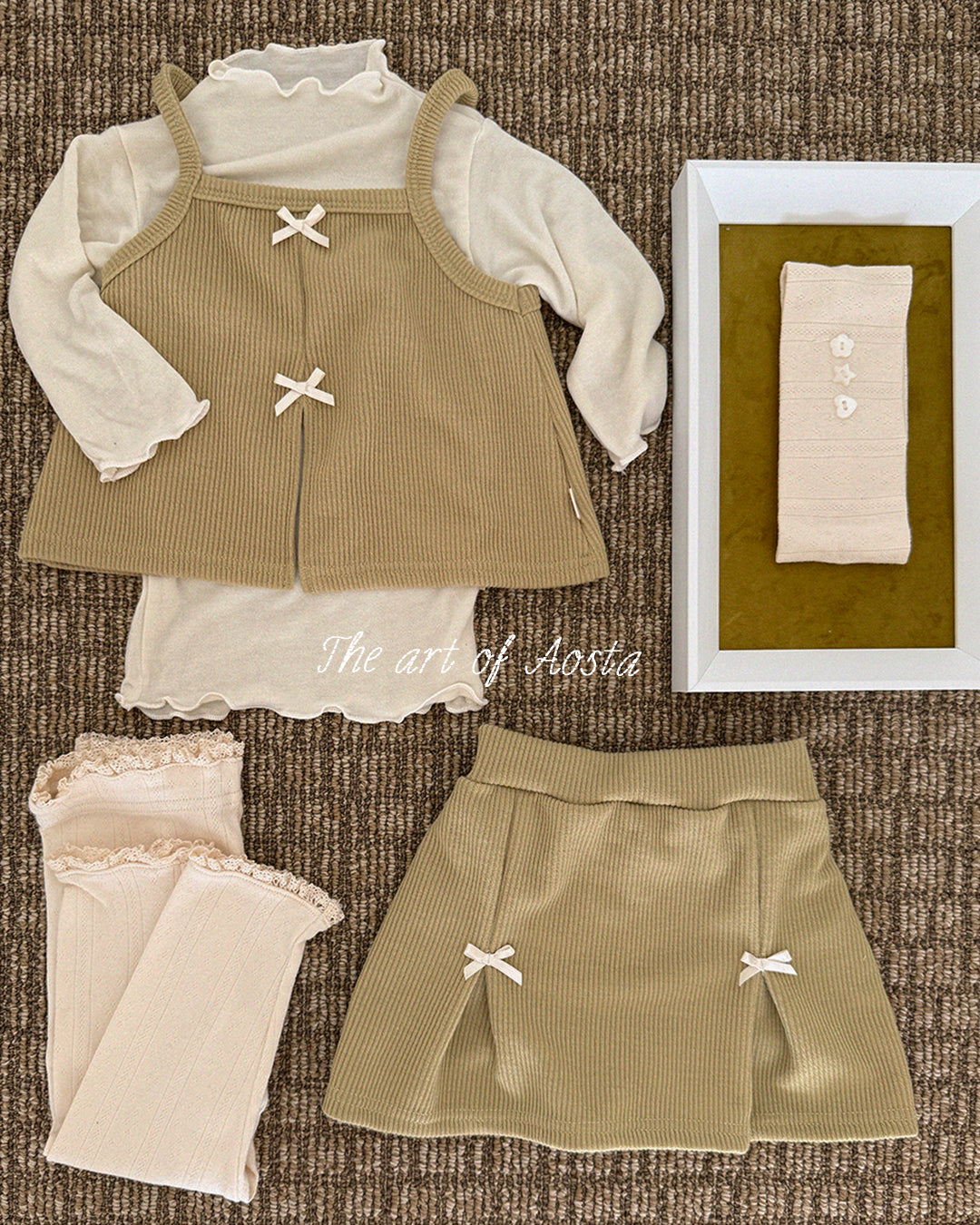 Soft T-Shirts [Brown/M(1-2yr)]