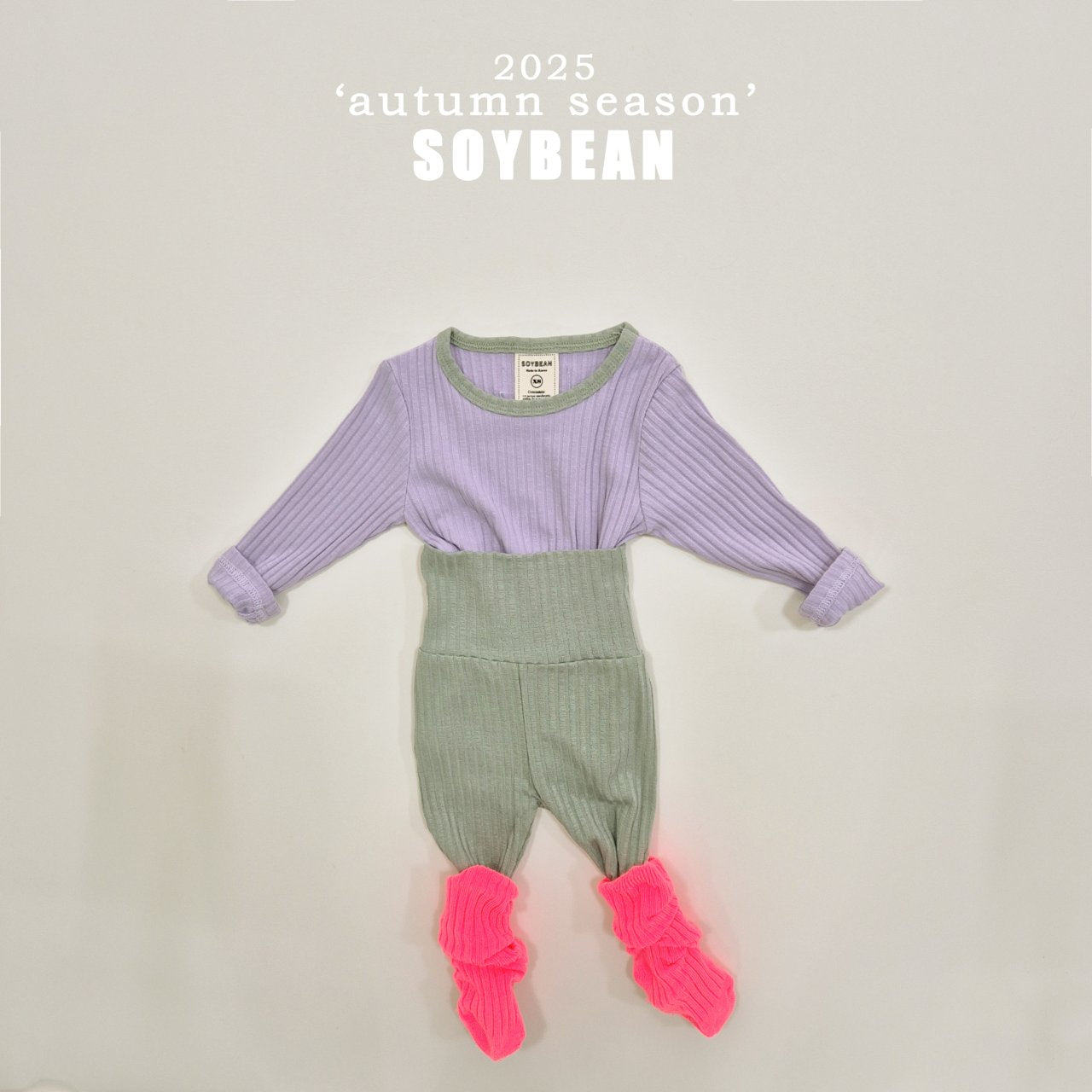 [PRE-ORDER] Colorful High Waist Home Wear Set