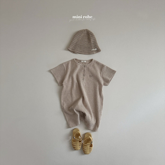 Squirrel Body Suit [Oatmeal/S(10-18m)]