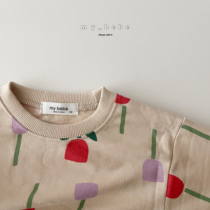Pattern Sweatshirt
