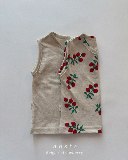 [PRE-ORDER] Linen Sleeveless T-Shirts