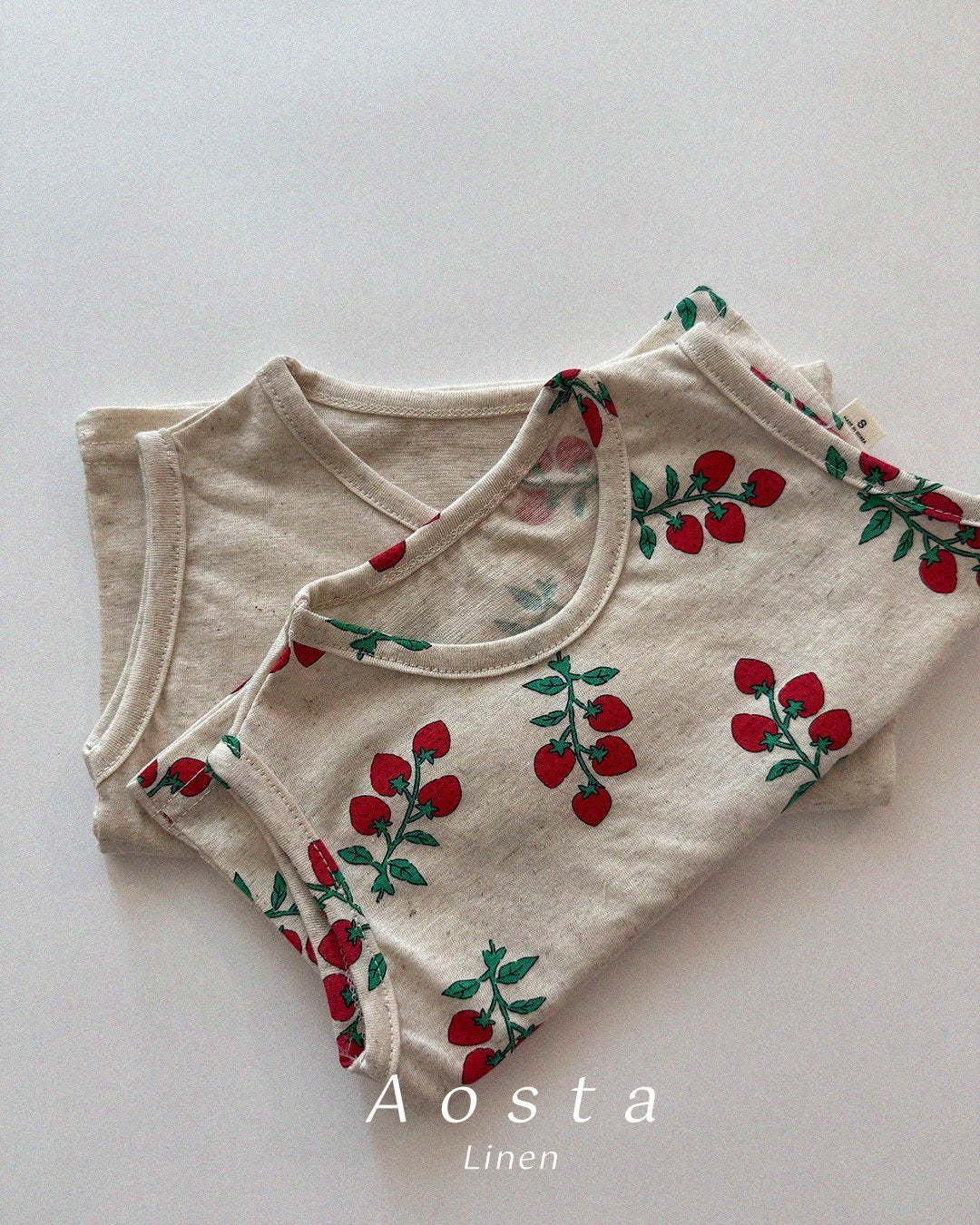 [PRE-ORDER] Linen Sleeveless T-Shirts