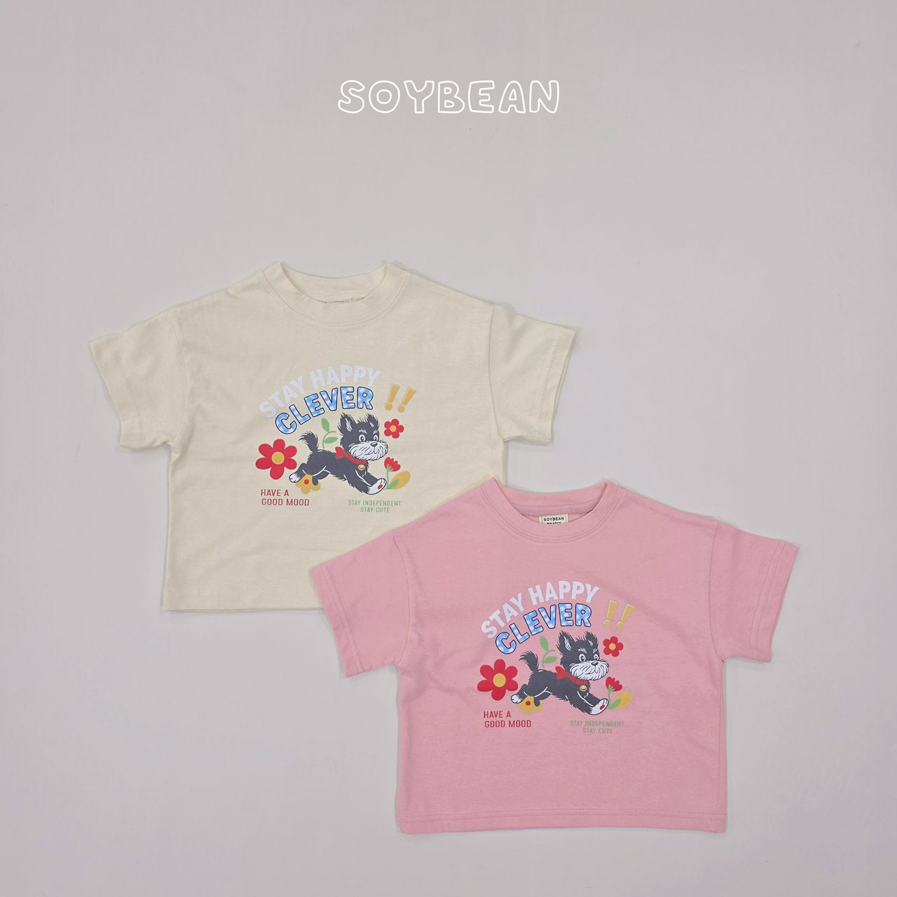 [PRE-ORDER] Floral Puppy T-Shirts