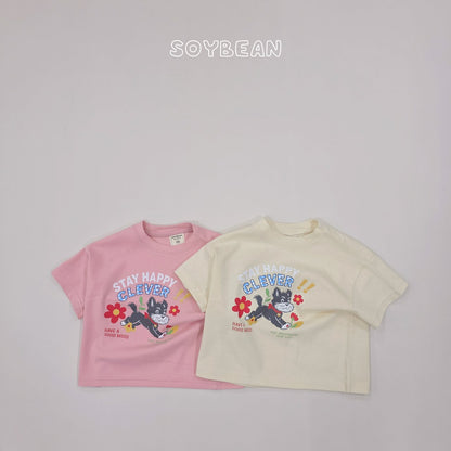 [PRE-ORDER] Floral Puppy T-Shirts