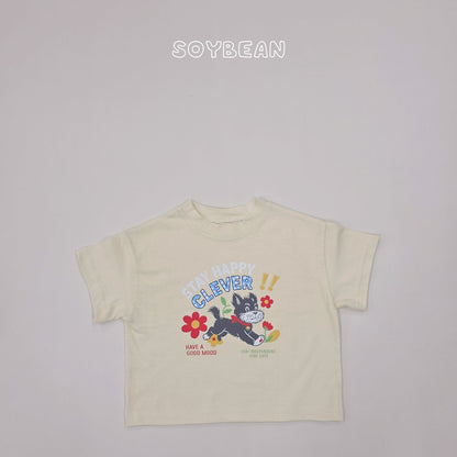 [PRE-ORDER] Floral Puppy T-Shirts