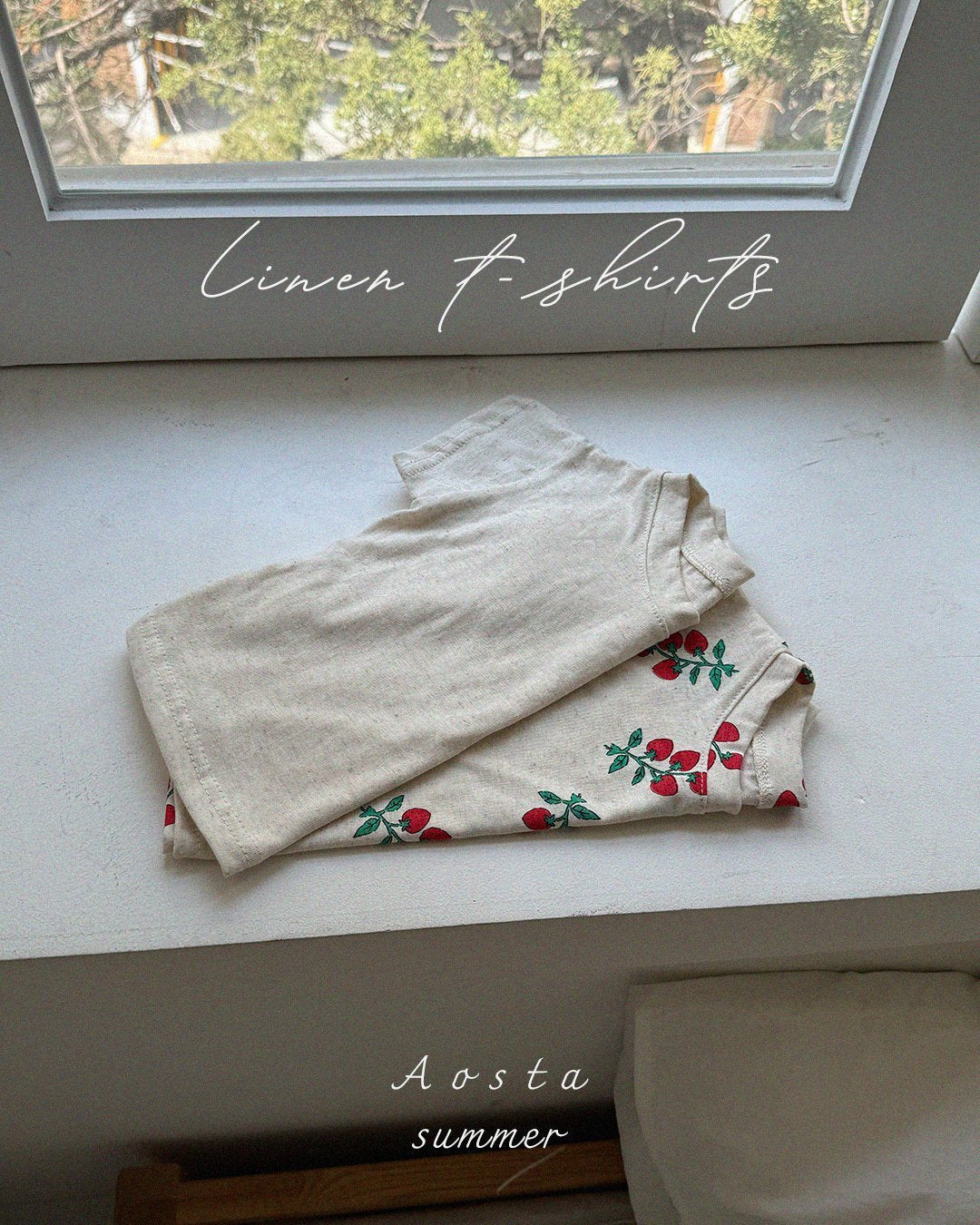 [PRE-ORDER] Linen T-Shirts