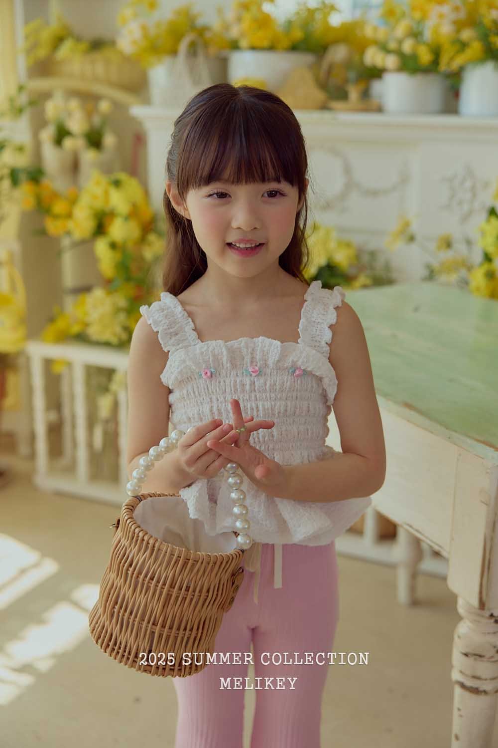 Three Rose Blouse [M(3-4yr)]