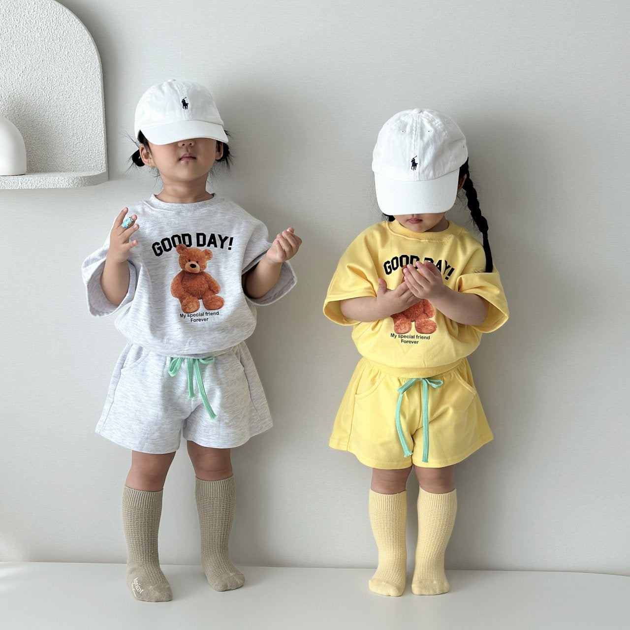 [PRE-ORDER] Good Day Bear Top Bottom Set