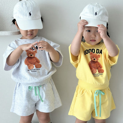 [PRE-ORDER] Good Day Bear Top Bottom Set