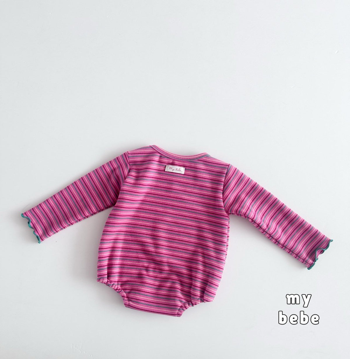 [PRE-ORDER[ Button Body Suit + Bonnet Set
