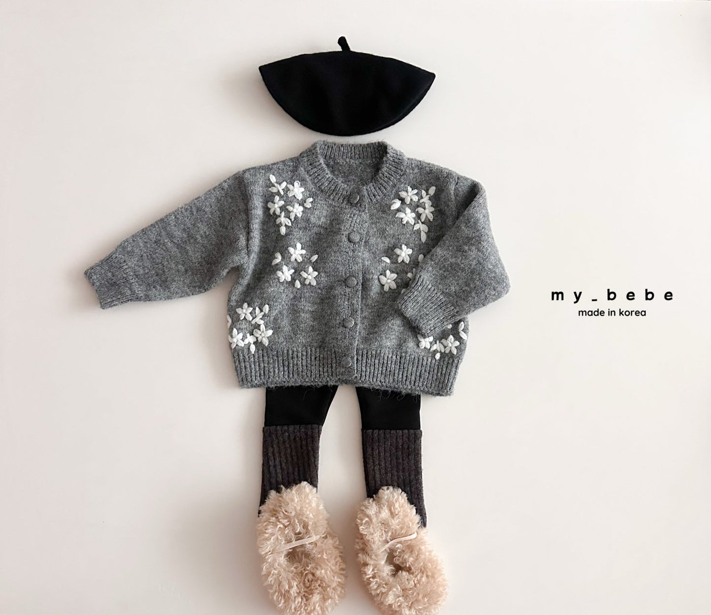 [PRE-ORDER] Floral Embroidery Cardigan