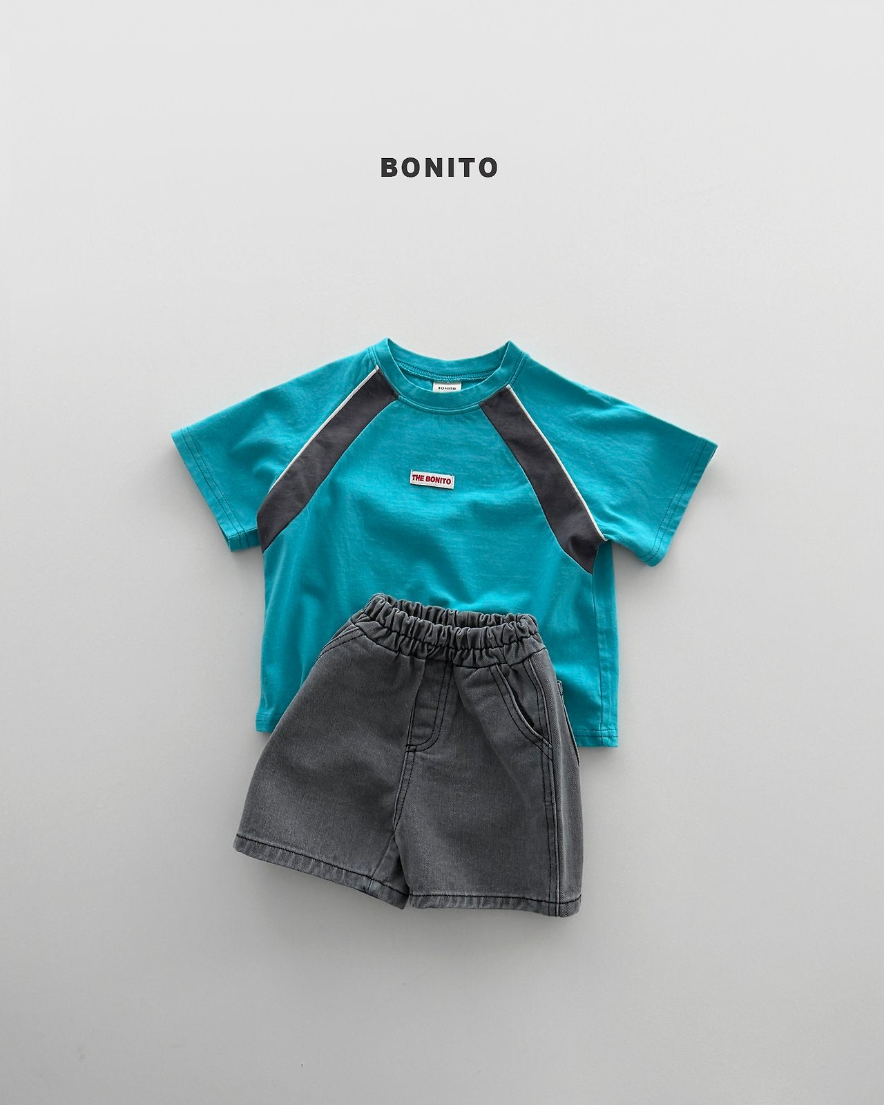 [PRE-ORDER] Raglan Side Color Block T-Shirts