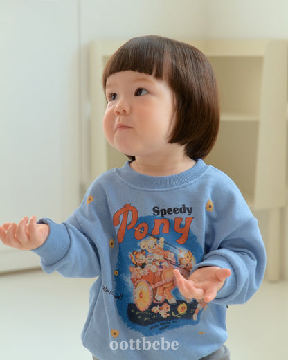 [PRE-ORDER] Pony Sweatshirts (Mom&Dad Couple)
