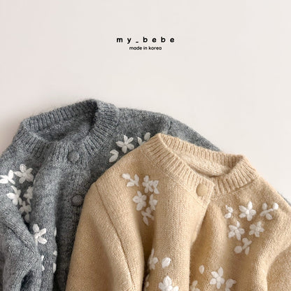 [PRE-ORDER] Floral Embroidery Cardigan