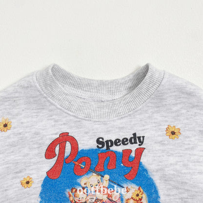[PRE-ORDER] Pony Sweatshirts (Mom&Dad Couple)
