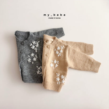 [PRE-ORDER] Floral Embroidery Cardigan