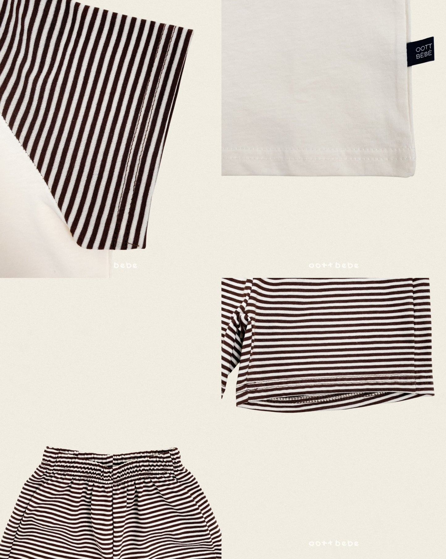 [PRE-ORDER] OOTT Stripe Top Bottom Set