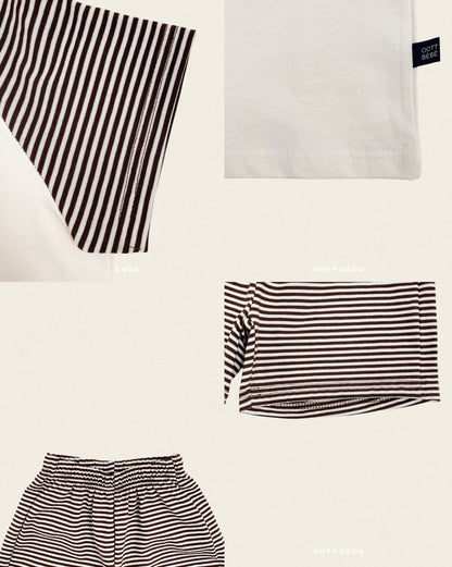 [PRE-ORDER] OOTT Stripe Top Bottom Set