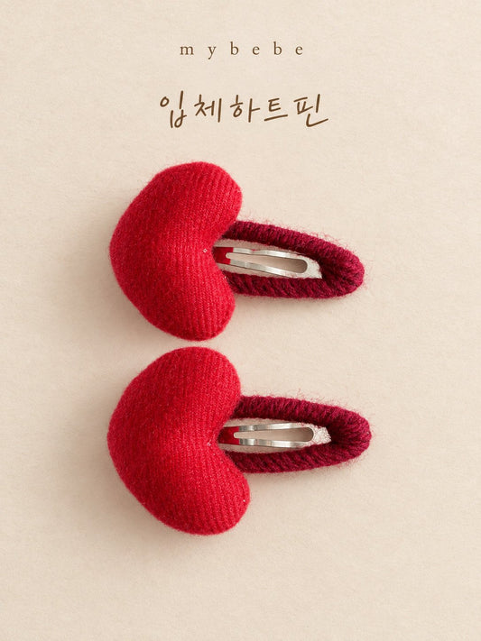 [PRE-ORDER] Heart Hair Pin Set