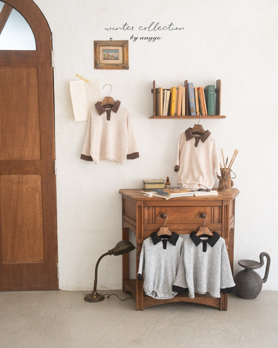 [PRE-ORDER] Choco Chip Collar T-Shirts