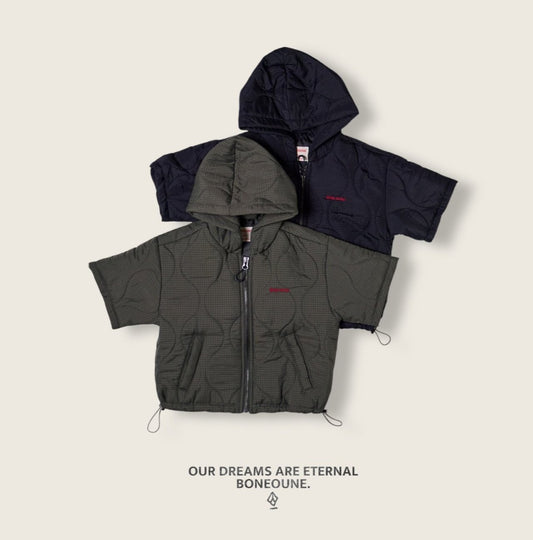 [PRE-ORDER] Half Hoodie Padded Jacket