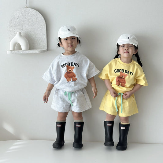 [PRE-ORDER] Good Day Bear Top Bottom Set