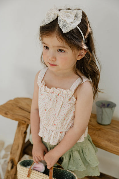 Miu Blouse [Red/3/XS(1-2yr)]