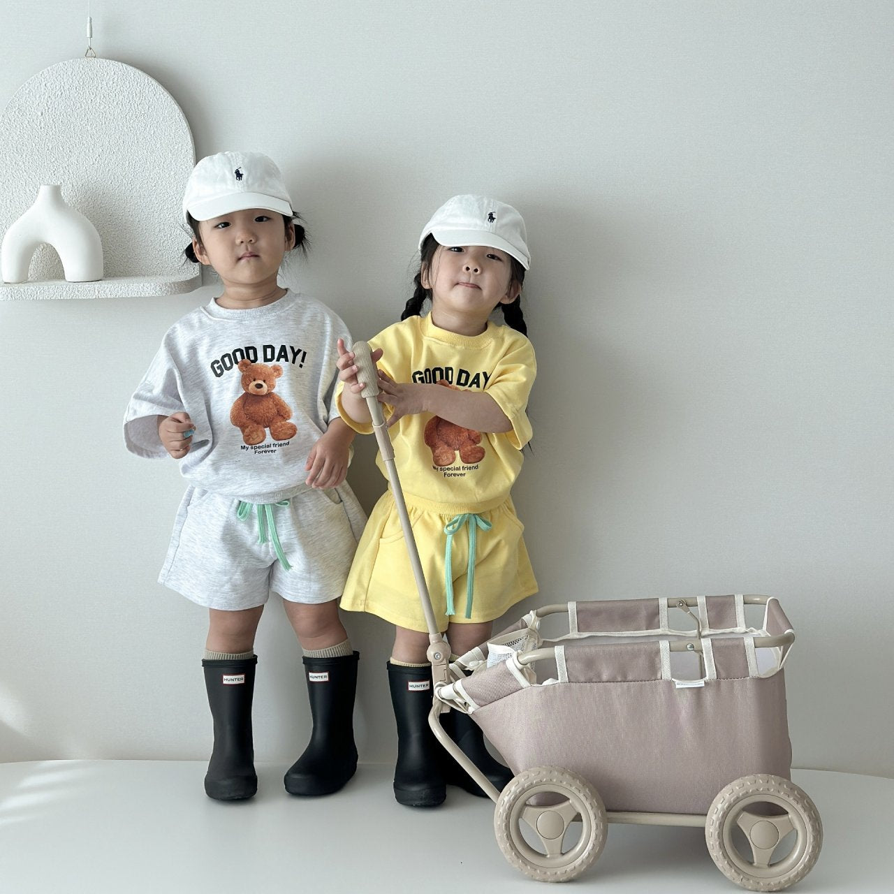 [PRE-ORDER] Good Day Bear Top Bottom Set