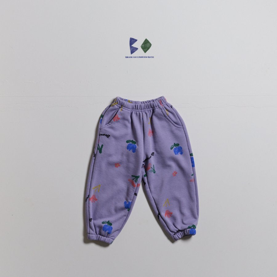 [PRE-ORDER] Floral Jogger Pants
