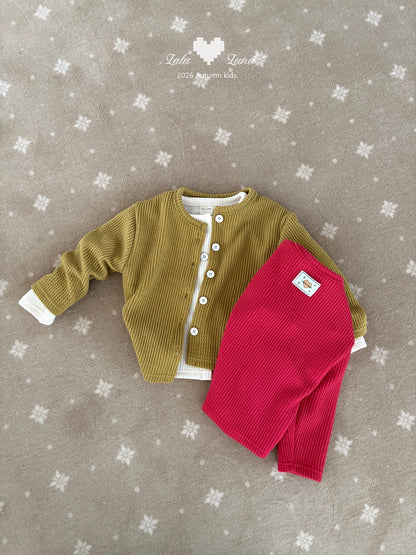 [PRE-ORDER] Alpha Ribbed Cardigan
