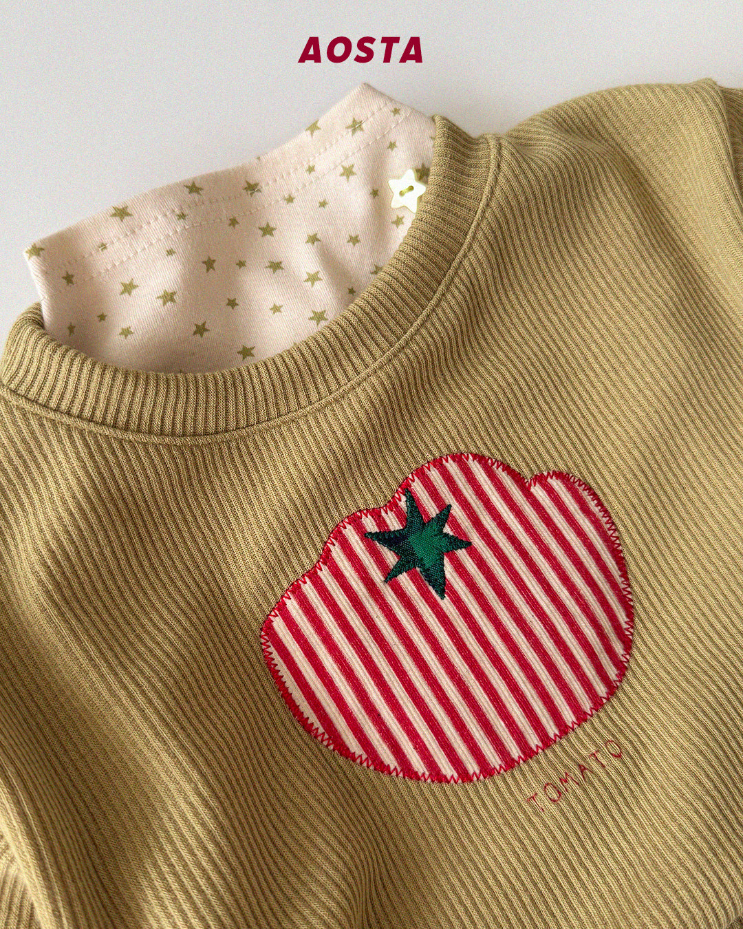 Tomato Sweatshirts [Ivory/M(1-2yr)]