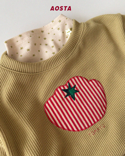 Tomato Sweatshirts [Ivory/M(1-2yr)]