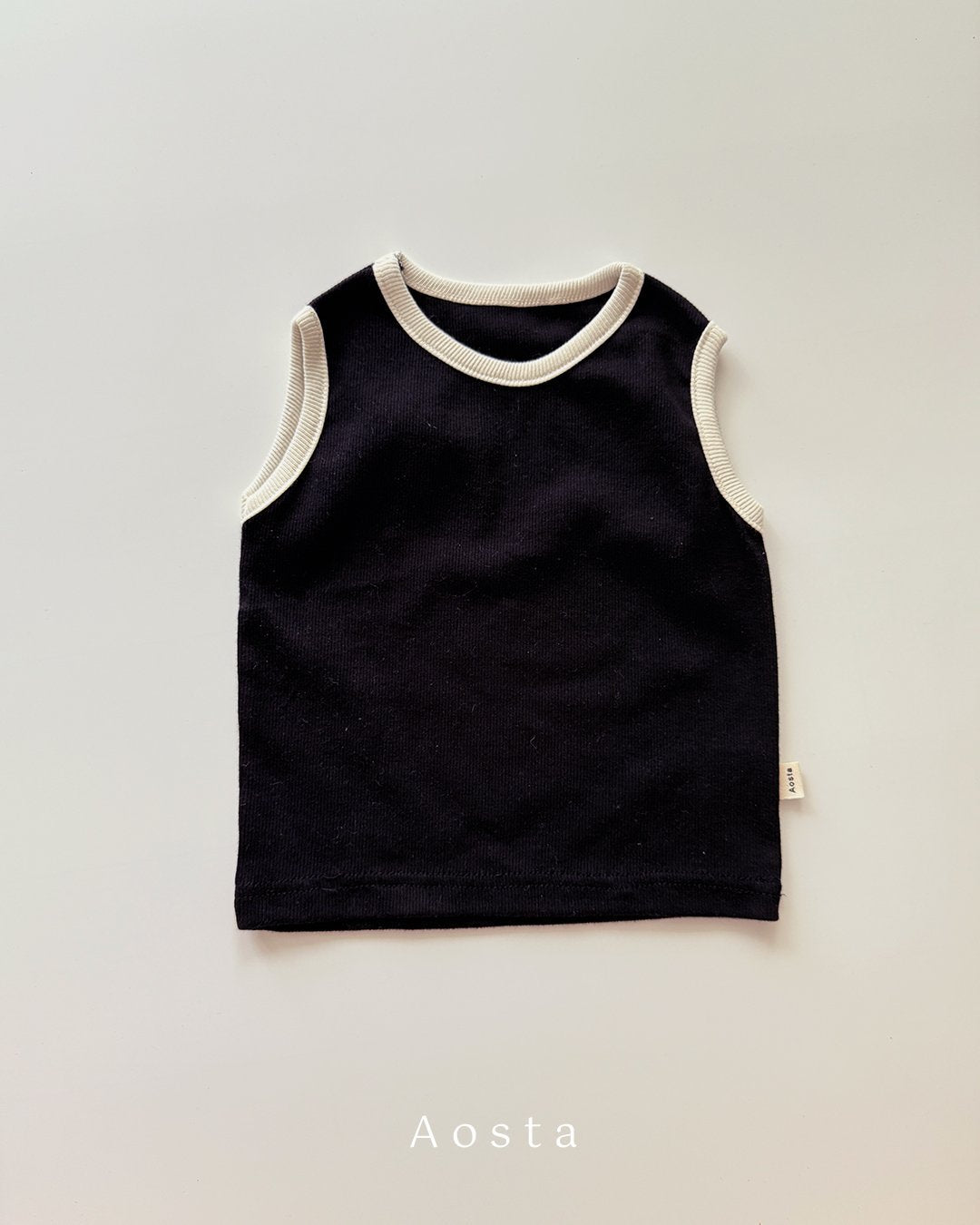 [PRE-ORDER] Ribbed Sleeveless T-Shirts