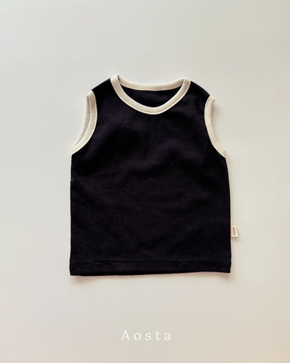 [PRE-ORDER] Ribbed Sleeveless T-Shirts
