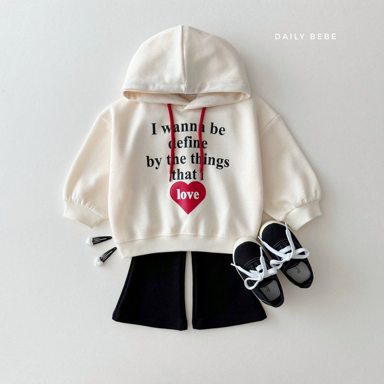 [PRE-ORDER] Love Color Block Hoodie Sweatshirts