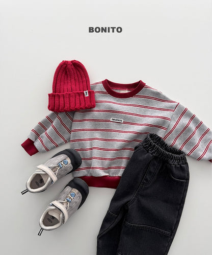 [PRE-ORDER] Monica Stripe Sweatshirts