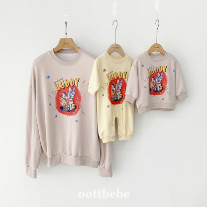 [PRE-ORDER] Buddy Sweatshirts (Mom&Dad Couple)