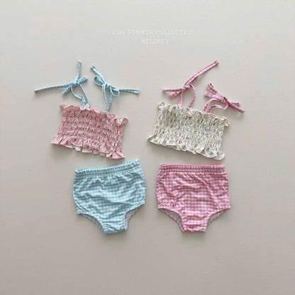 [PRE-ORDER] Lily Check Swim Set