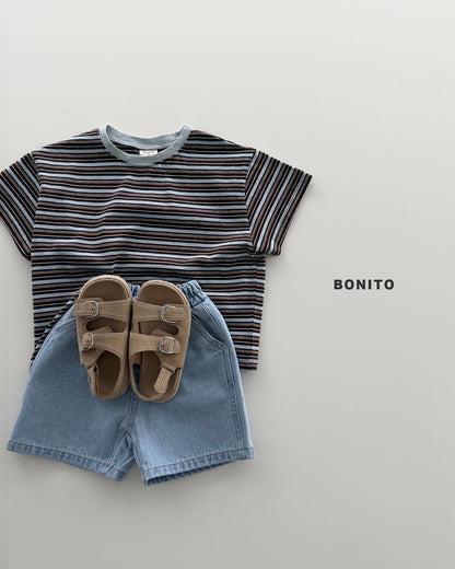 [PRE-ORDER] Uni Stripe Color Block T-Shirts