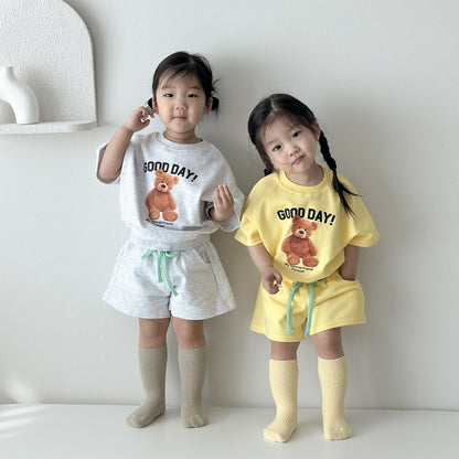 [PRE-ORDER] Good Day Bear Top Bottom Set