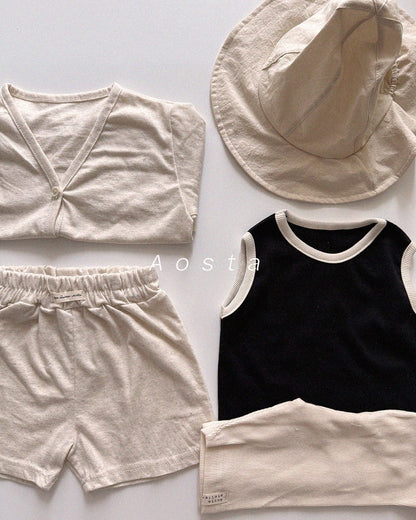 [PRE-ORDER] Ribbed Sleeveless T-Shirts