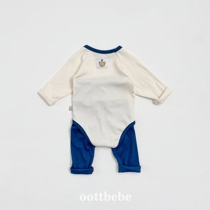 [PRE-ORDER] Pudding Modal Body Suit + Leggings Set