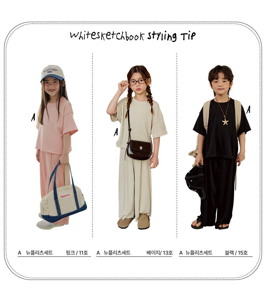 [PRE-ORDER] New Pleats Top Bottom Set